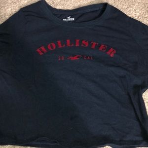 Hollister crop tee